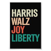 Valse Rétro Harris Waltz 2024 Harris Walz Joie Lib