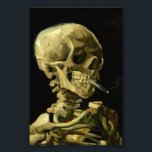 Impression Photo Van Gogh Fumer du squelette<br><div class="desc">Impression de photo représentant la peinture à l’huile de Vincent van Gogh,  Skull of a Skeleton with Burning Cigarette (1885-86). Un grand cadeau pour les amateurs de post-impressionnisme et d'art hollandais !</div>
