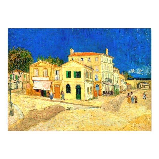 Impression Photo Van Gogh, La Maison Jaune,  (Devant)