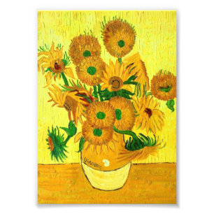 Impression Photo Van Gogh Sunflowers