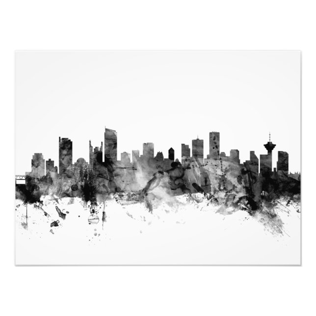 Impression Photo Vancouver Canada Skyline (Devant)