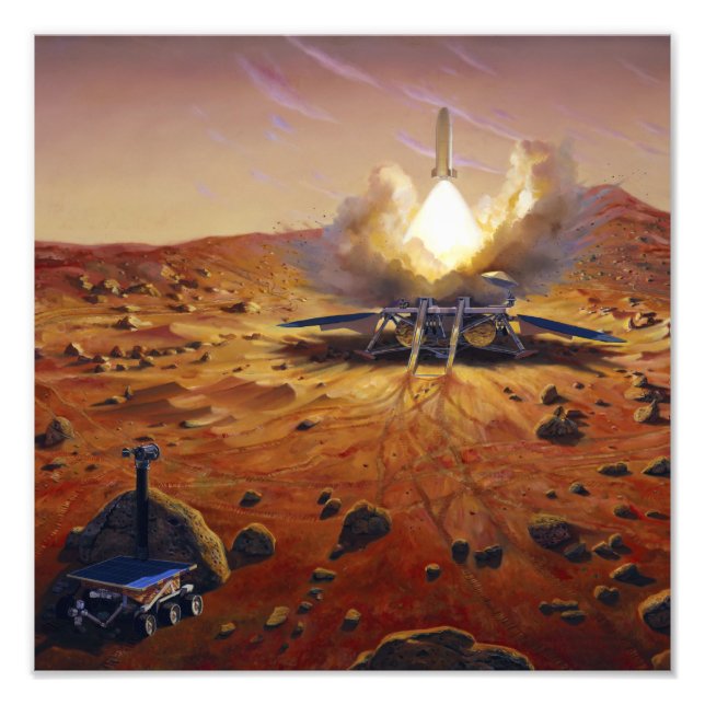 Impression Photo Véhicule Mars 2 (Devant)