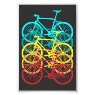 Impression Photo Vélo Rétro Fixie