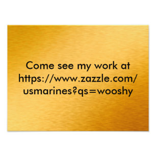 Impression Photo Venez voir mon travail à https://www.zazzle.com/us