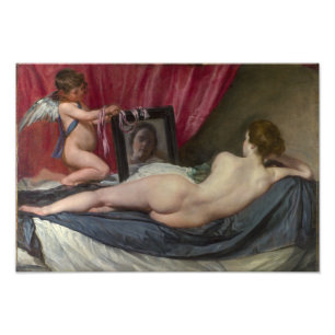 Impression Photo Vénus et Cupidon Diego Velázquez