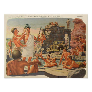 Impression Photo Véritable Tales de Serviettes No 4 de 6 Impressio