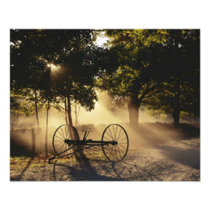 Impression Photo Vermont, Northeast Kingdom, Lumière du soleil tomb
