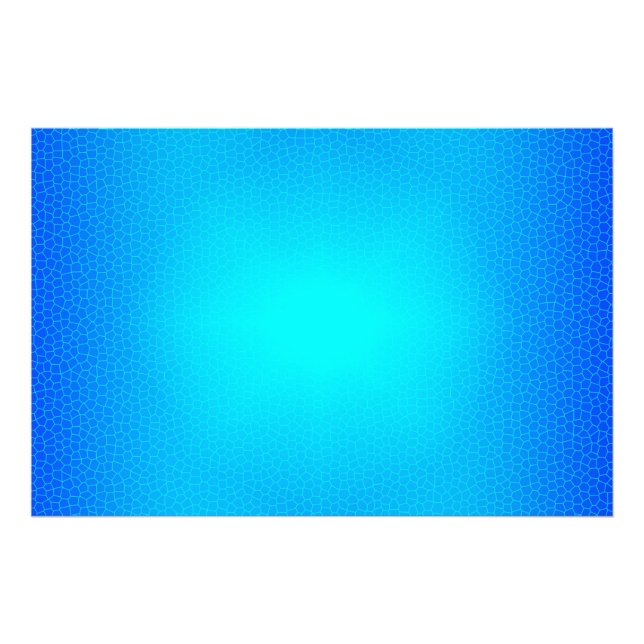 Impression Photo Verre Dégourdi de Luxe Moderne Bleu Art Ciel Solei (Devant)