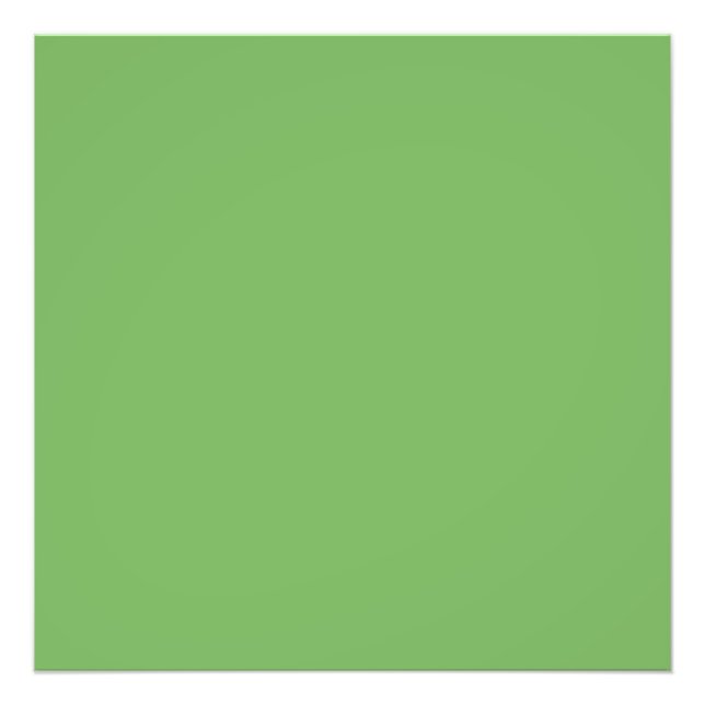 Impression Photo Vert bourgeon (couleur solide) (Devant)