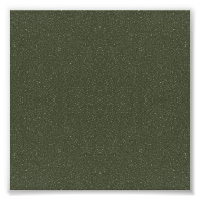 Impression photo verte de la mousse personnalisée  (Devant)