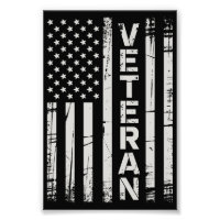 Vétéran Drapeau Américain Armée Américaine Patriot