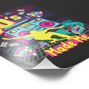 Impression Photo Vibes Retro, Hip hop des années 90, m'a fait