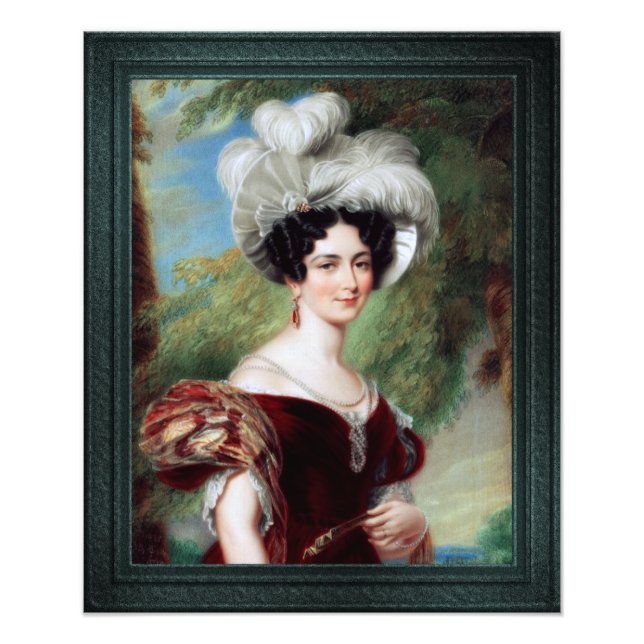 Impression Photo Victoria, duchesse de Kent par George Hayter (Devant)