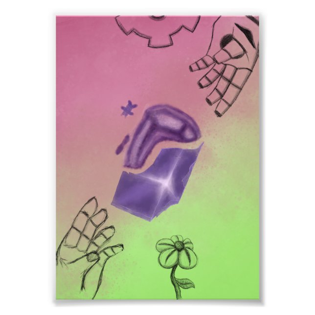 Impression Photo Vie artificielle (Devant)