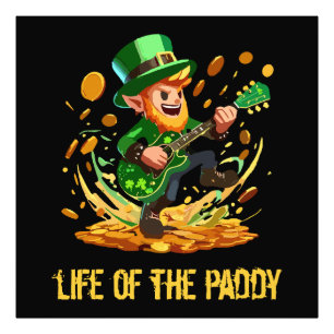 Impression Photo Vie du paddy, jour de la Saint-Patrick