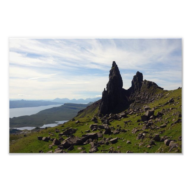 Impression Photo Vieil Homme de Storr (Devant)