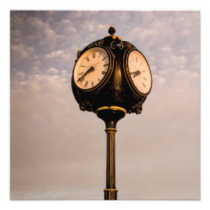 Impression Photo Vieille Horloge