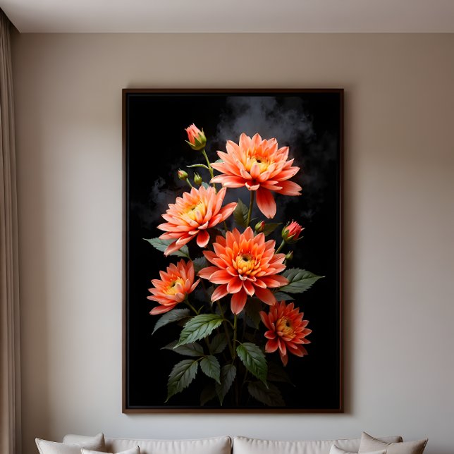 Impression Photo Vietnamese Chrysanthemum on the Moon (Créateur téléchargé)