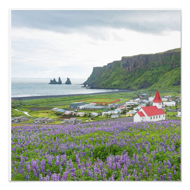 IMPRESSION PHOTO VIK, ISLANDE (Devant)