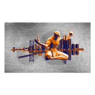 Impression Photo Ville de Détroit