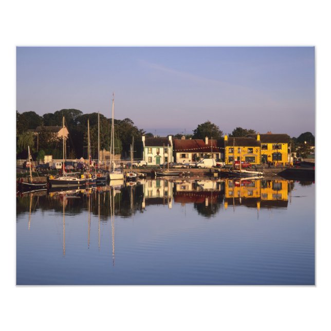 Impression Photo Ville et port, Kinvarra, comté de Galway, (Devant)