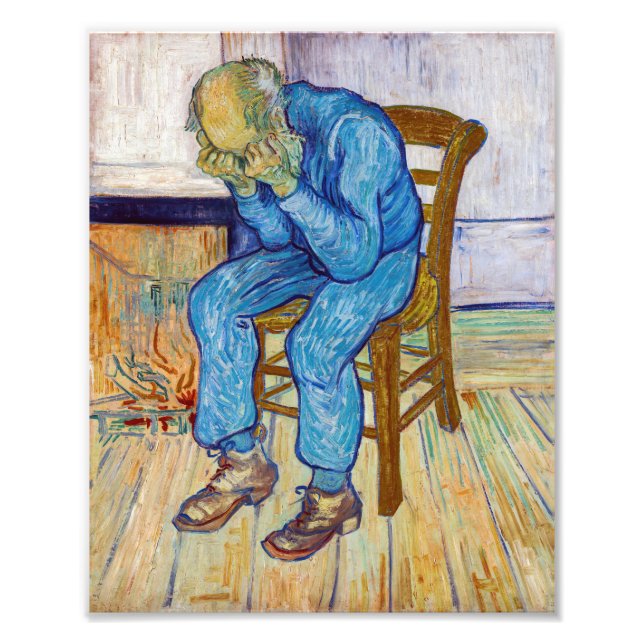Impression Photo Vincent van Gogh - Au seuil de l'éternité (Devant)