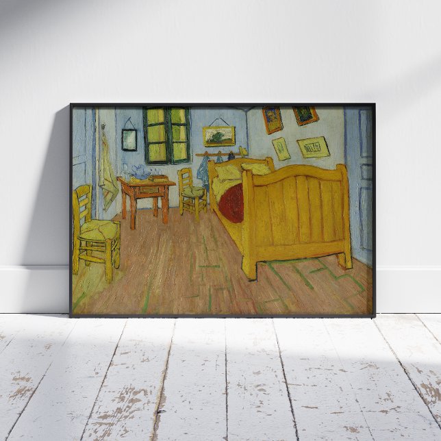 Impression Photo Vincent Van Gogh, Chambre à Arles, 1ère version (Créateur téléchargé)
