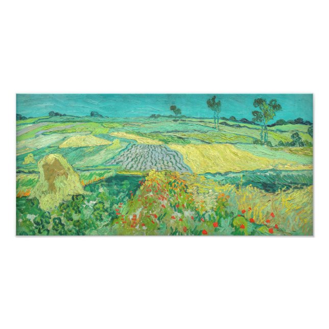 Impression Photo Vincent van Gogh - Champs de blé près d'Auvers (Devant)