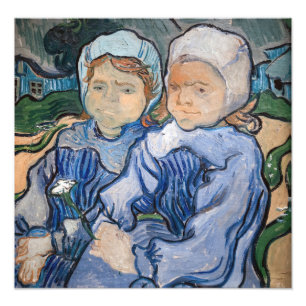 Impression Photo Vincent van Gogh - Deux petites filles