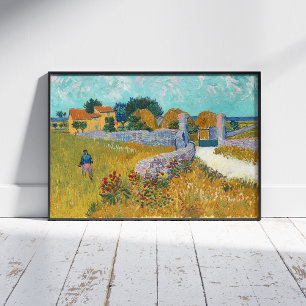 Impression Photo Vincent Van Gogh, Ferme en Provence