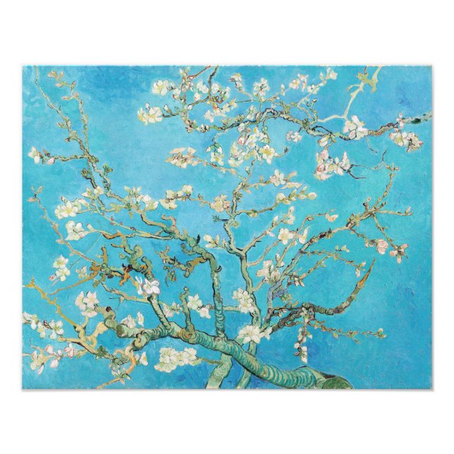 Impression Photo Vincent van Gogh - Floraison des amandiers (Devant)
