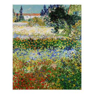 Impression Photo Vincent van Gogh - Flower Garden