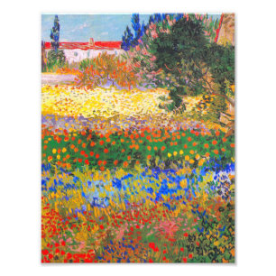 Impression Photo Vincent Van Gogh Flower Garden