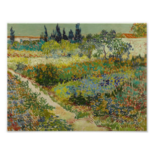 Impression Photo Vincent van Gogh - Jardin à Arles