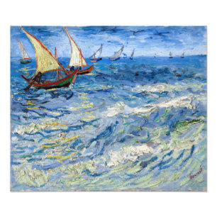 Impression Photo Vincent van Gogh - La mer aux Saintes-Maries