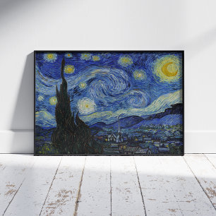 Impression Photo Vincent Van Gogh, La Nuit étoilée