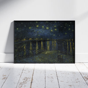 Impression Photo Vincent Van Gogh, La nuit étoilée sur le Rhône