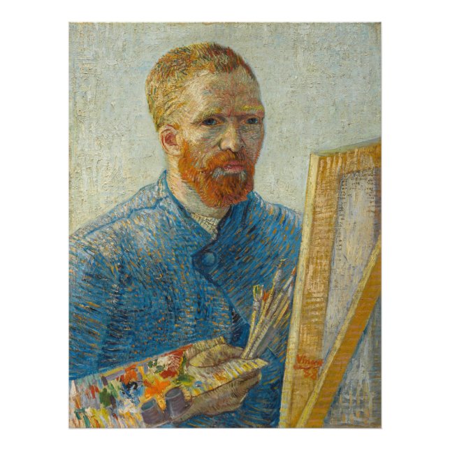 Impression Photo Vincent Van Gogh Master Artiste Autoportrait (Devant)