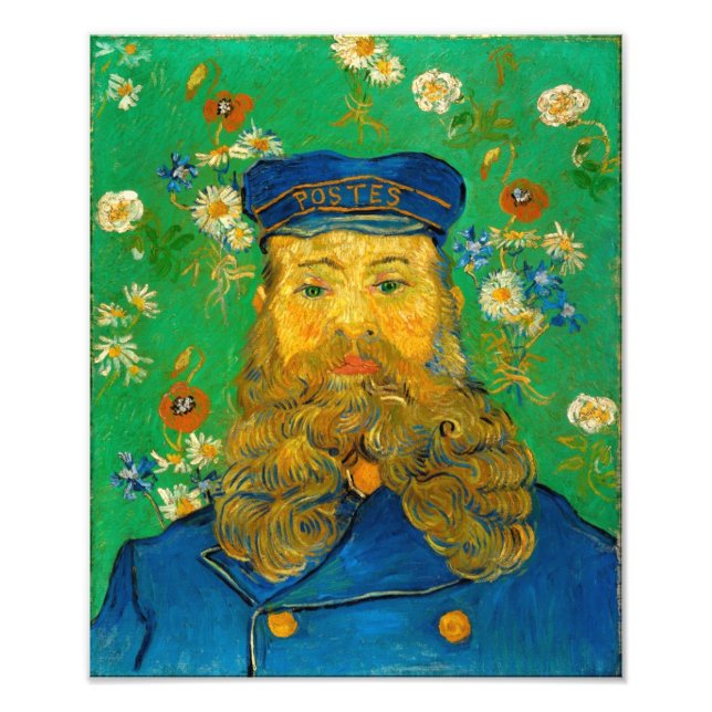 Impression Photo Vincent van Gogh - Portrait de Joseph Roulin (Devant)