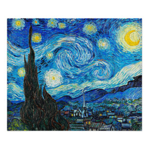 Impression Photo Vincent van Gogh, Starry Night
