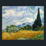 Impression Photo Vincent Van Gogh Wheat Field With Cypresses<br><div class="desc">Vincent Van Gogh Champ de blé avec Cyprès Art fin Un champ de roues avec Cyprès (parfois appelé Un Cornfield avec Cyprès) est l'une des trois peintures à l'huile similaires de 1889 par Vincent van Gogh, dans le cadre de sa série de champs de blé. Tous furent exécutés à l'asile...</div>