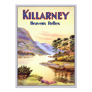 Impression Photo Vintage Killarney Ireland Heaven's Reflex Travel P