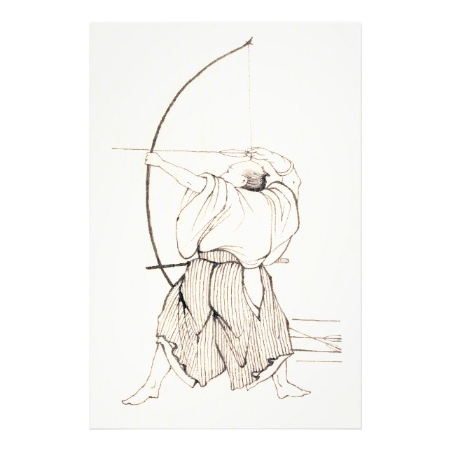 Impression Photo Vintage Samurai Archer (Devant)