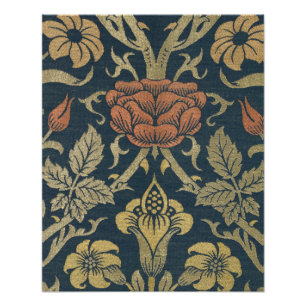 Impression Photo Vintage William Morris Rose et Lily