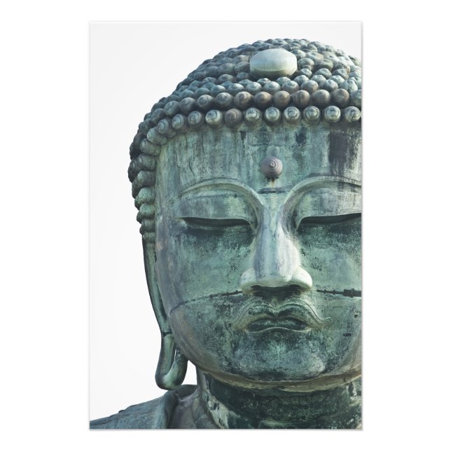 Impression Photo Visage du Grand Bouddha de Kamakura aussi (Devant)