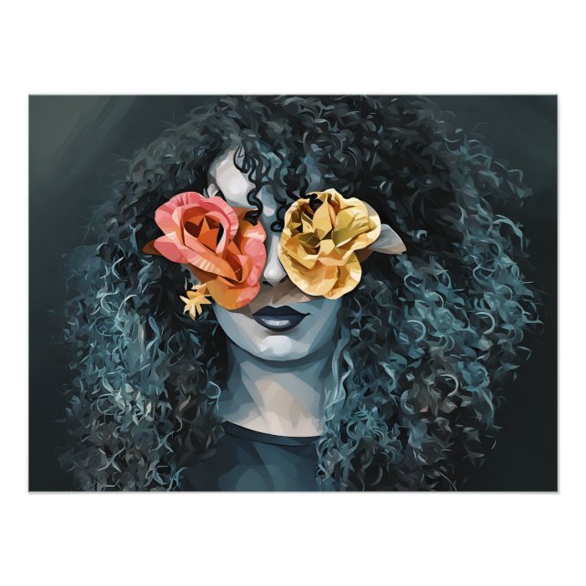 Impression Photo Vision florale (Devant)