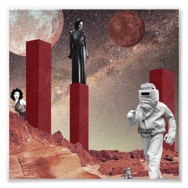 Impression Photo Visite de Mars (Devant)