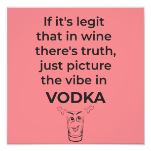 Impression Photo vodka folle