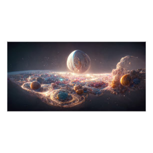 Impression Photo Voie Lactée et galaxies