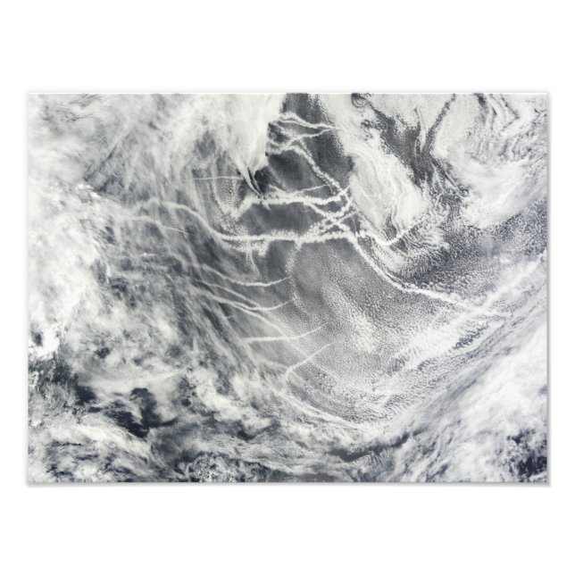 Impression Photo Voie maritime dans l'océan Pacifique (Devant)